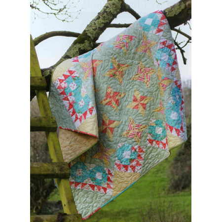 Fantasy Flowers pattern for a Jelly Roll