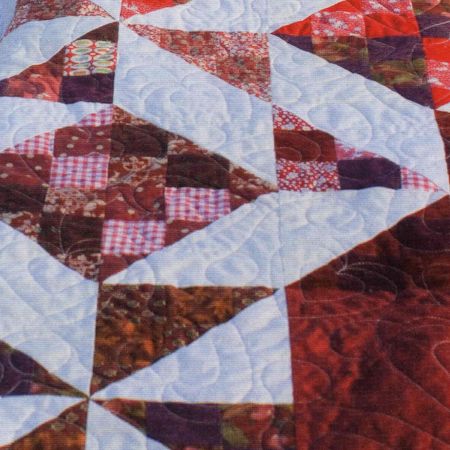 Raspberry Ripple Quilt Kit