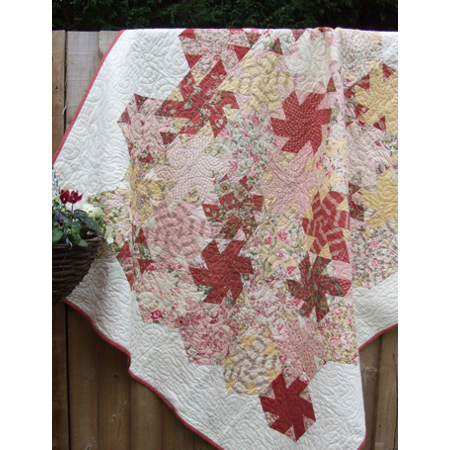Pom-Pom Parade pattern for a Jelly Roll