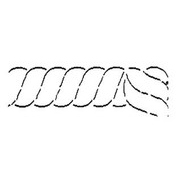 Stencil  Rope Border (Code 67)
